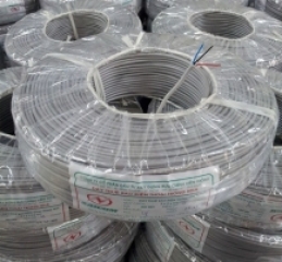 Dây điện thoại inside trắng 1 đôi - SAICOM