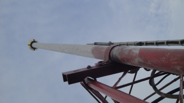 Gia cố trụ anten dây co 42m – Vinataxi