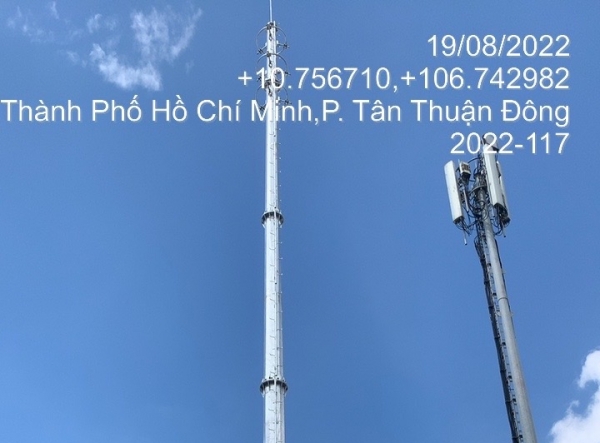 Xây dựng cơ sở hạ tầng viễn thông trạm HCM2022-117 - VNPT TP.HCM năm 2022