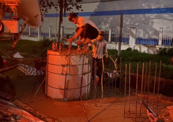 Xây dựng cơ sở hạ tầng viễn thông trạm HCM2022-117 - VNPT TP.HCM năm 2022