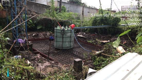 Thay thế anten dây co trạm Q09020M