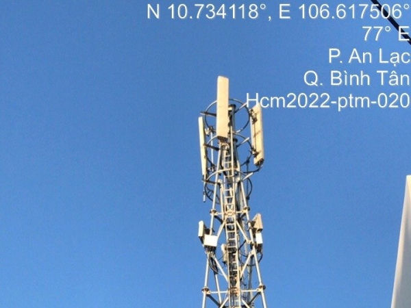 Tái lập trạm BTS HCM2022-PTM-020