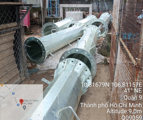 Thay thế anten dây co trạm Q09059M