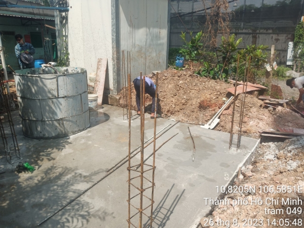 Thay thế anten dây co trạm BCH049M