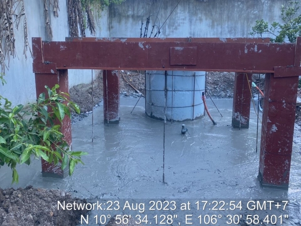 Thay thế anten dây co trạm CCH078M