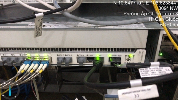 Thay thế anten dây co trạm BCH065M