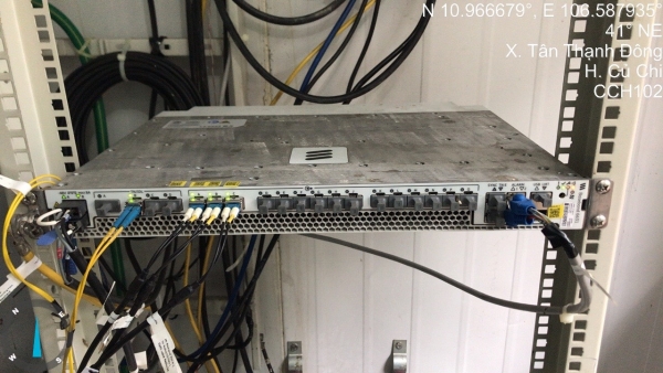 Thay thế anten dây co trạm CCH102M