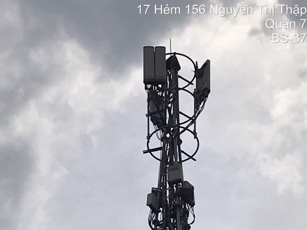 Xây dựng cơ sở hạ tầng viễn thông trạm HCM2021-BS-37