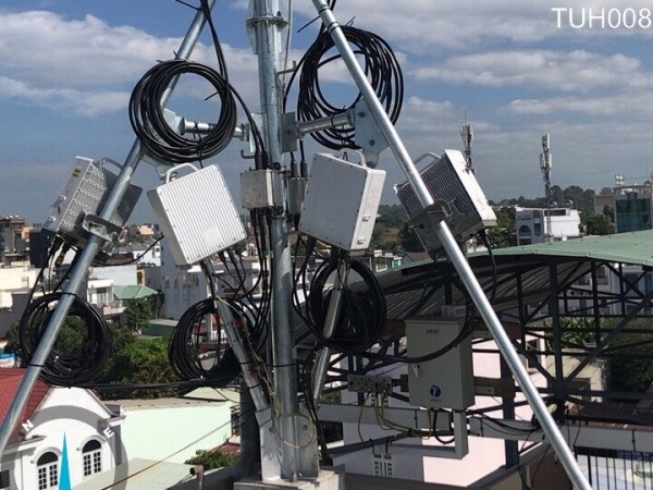 Xây dựng cơ sở hạ tầng viễn thông trạm HCM2022-TUH-008