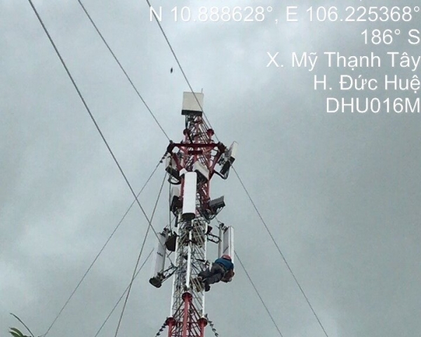 Sửa chữa, di dời thiết bị vô tuyến tại trạm BTS Phước Vĩnh Tây (CGI002), Mỹ Thạnh Tây (DHU016).