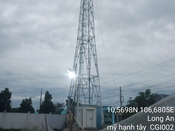 Sửa chữa, di dời thiết bị vô tuyến tại trạm BTS Phước Vĩnh Tây (CGI002), Mỹ Thạnh Tây (DHU016).