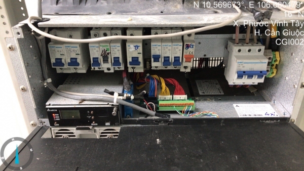 Sửa chữa, di dời thiết bị vô tuyến tại trạm BTS Phước Vĩnh Tây (CGI002), Mỹ Thạnh Tây (DHU016).