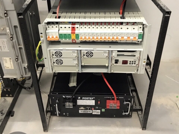 Trang bị và lắp đặt tủ nguồn, accu cho IBS năm 2023 đợt 2