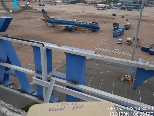 Lắp đặt thiết bị phát sóng trạm BTS HCM2020-176