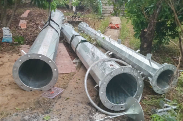 Thay thế anten dây co trạm CGI010M