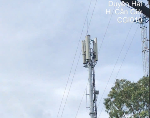 Thay thế anten dây co trạm CGI010M