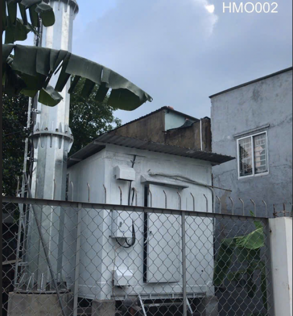 Thay thế anten dây co trạm HMO002M