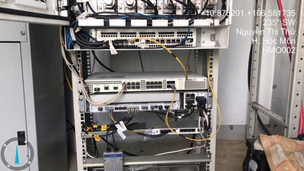 Thay thế anten dây co trạm HMO002M