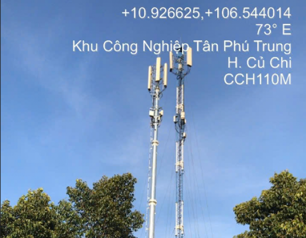 Thay thế anten dây co trạm CCH110M