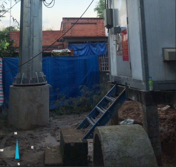 Thay thế anten dây co trạm CCH108M