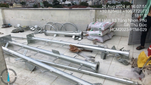 Xây dựng cơ sở hạ tầng viễn thông trạm HCM2023-PTM-029