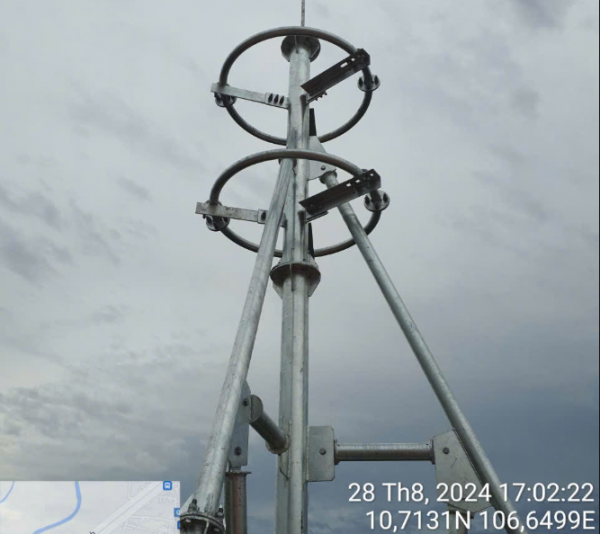 Xây dựng cơ sở hạ tầng viễn thông trạm HCM590-388