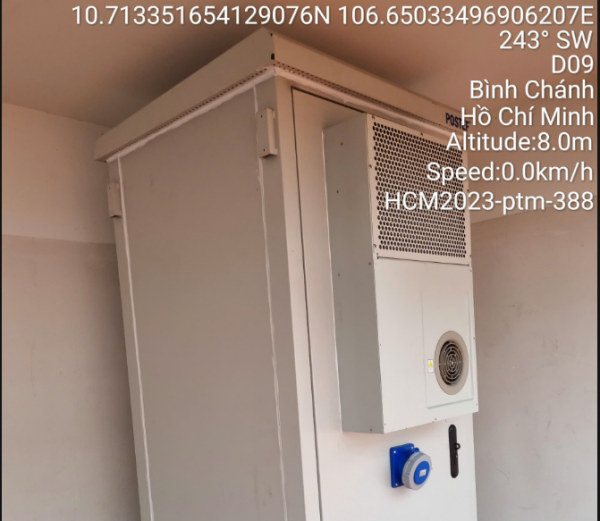 Xây dựng cơ sở hạ tầng viễn thông trạm HCM590-388
