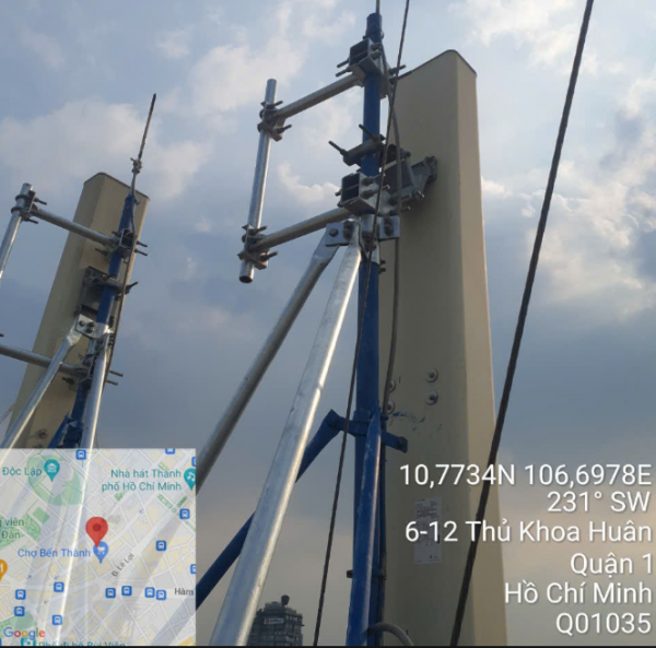 Gia cố, cải tạo và bổ sung gá treo cho trụ anten phục vụ lắp đặt thiết bị phát sóng 5G - PO1