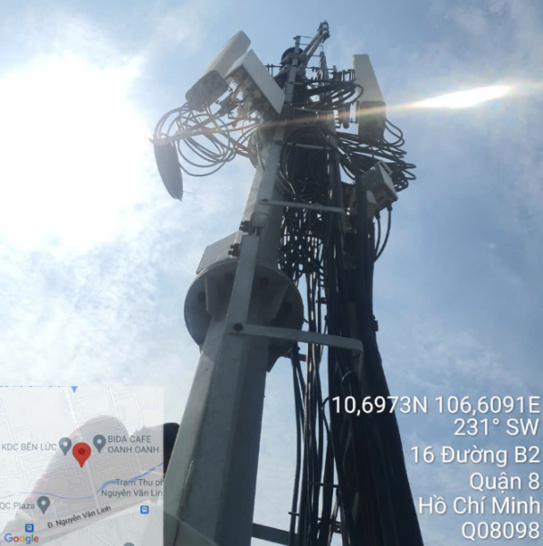 Gia cố, cải tạo và bổ sung gá treo cho trụ anten phục vụ lắp đặt thiết bị phát sóng 5G - PO1