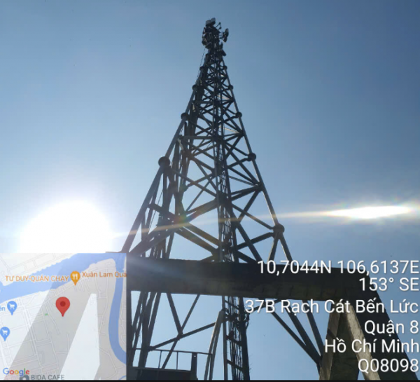 Gia cố, cải tạo và bổ sung gá treo cho trụ anten phục vụ lắp đặt thiết bị phát sóng 5G - PO1
