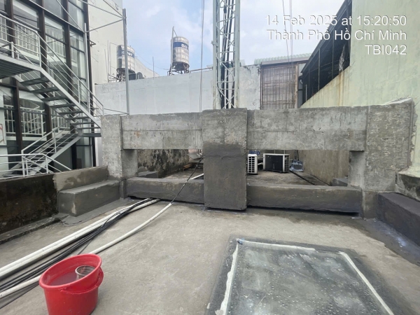 Sửa chữa các trụ anten không đảm bảo an toàn thuộc khu vực  TTVT Gia Định