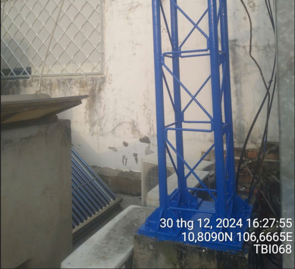 Sửa chữa các trụ anten không đảm bảo an toàn thuộc khu vực  TTVT Gia Định
