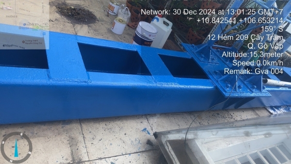 Sửa chữa các trụ anten không đảm bảo an toàn thuộc khu vực  TTVT Gia Định