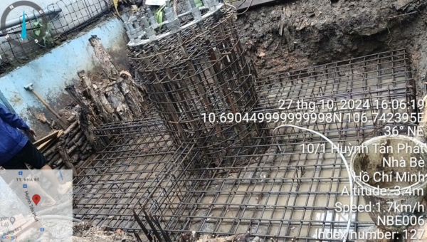 Thay thế anten dây co trạm NBE006M