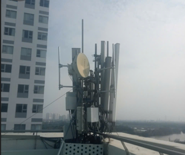 Gia cố, cải tạo và bổ sung gá treo cho trụ anten phục vụ lắp đặt thiết bị phát sóng 5G-PO2