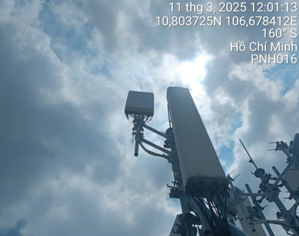 Gia cố, cải tạo và bổ sung gá treo cho trụ anten phục vụ lắp đặt thiết bị phát sóng 5G-PO3